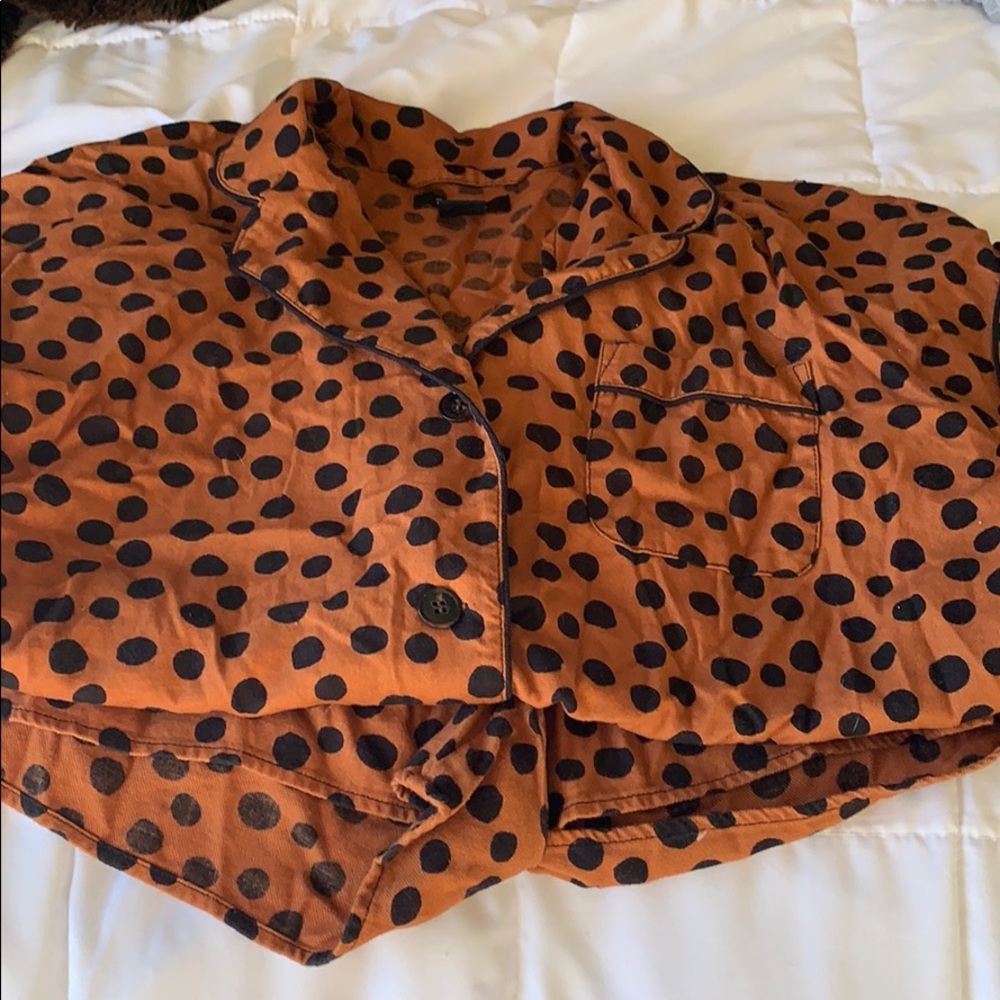 Madewell shorts pajama set Top and Bottom